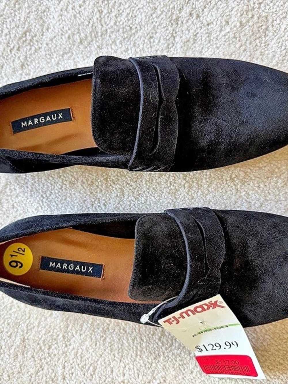 Margaux Black Loafers US 9.5 NWT
